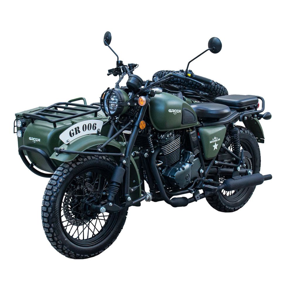 Купить Мотоцикл с коляской GROZA DEFENDER 500