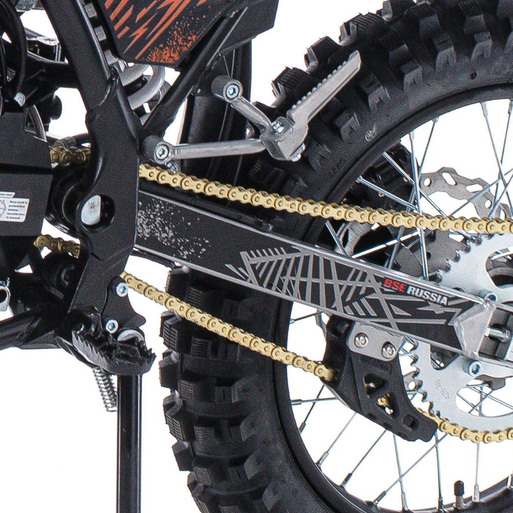 Кроссовый мотоцикл BSE Z1 150e 19/16 Zebra Orange 2