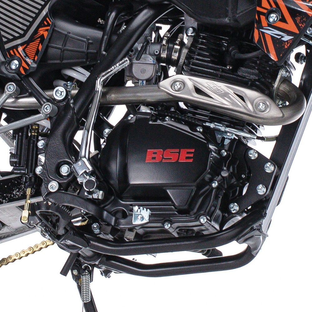 Кроссовый мотоцикл BSE Z1 150e 19/16 Zebra Orange 2
