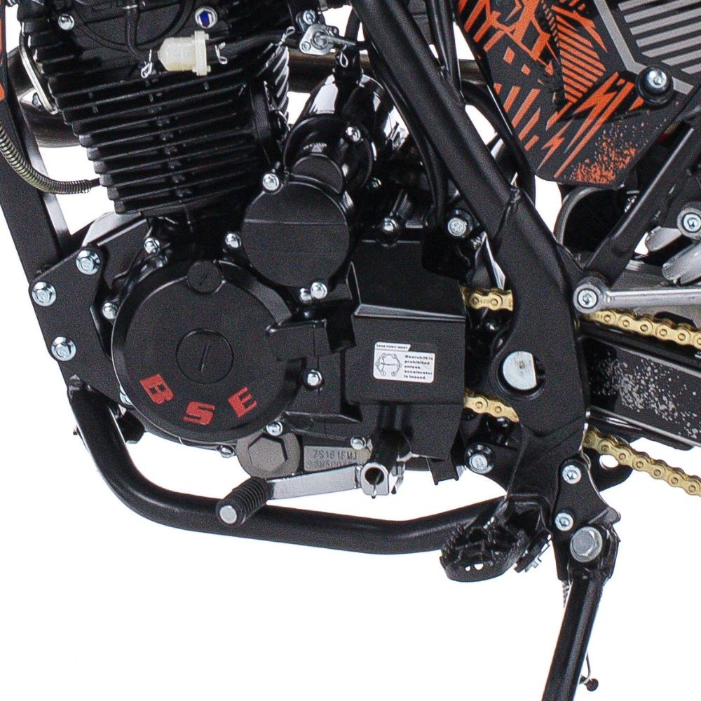 Кроссовый мотоцикл BSE Z1 150e 19/16 Zebra Orange 2