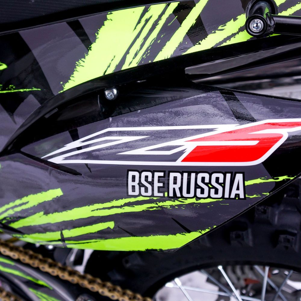 Кроссовый мотоцикл BSE Z5 Neon Black