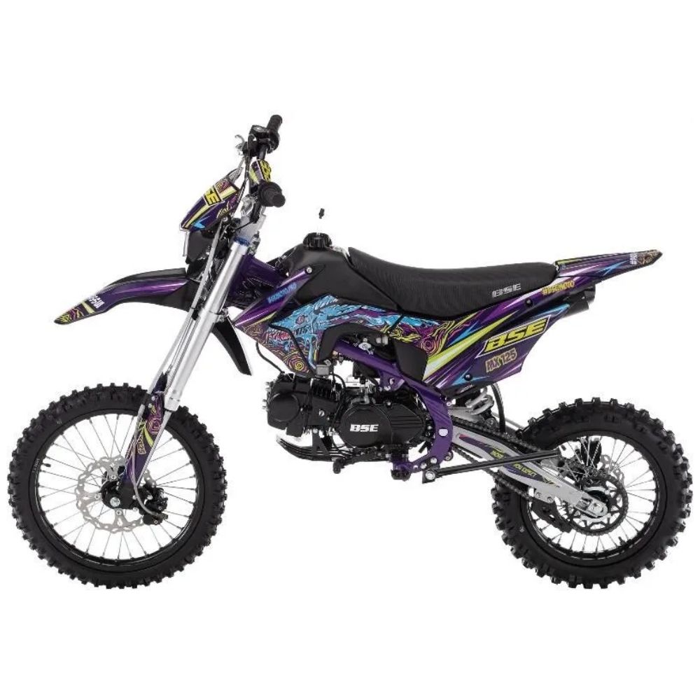 Купить питбайк BSE MX125 Purple Dragon
