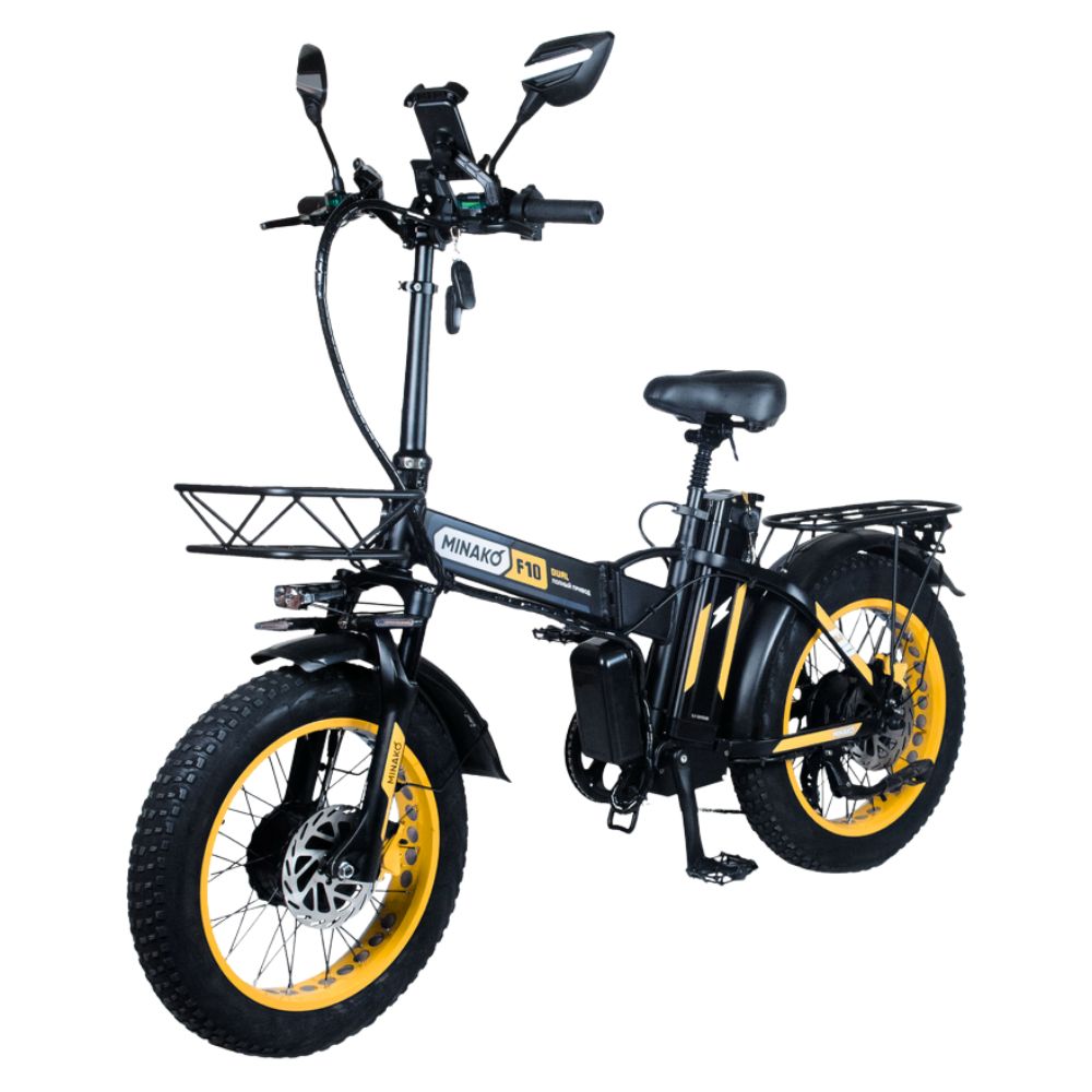 Купить электровелосипед Minako F10 Dual 20ah Электровелосипед Minako F10 Dual 20ah