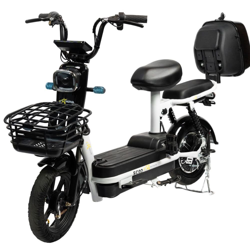 Купить электроскутер NOVA EC02 350W задний кофр