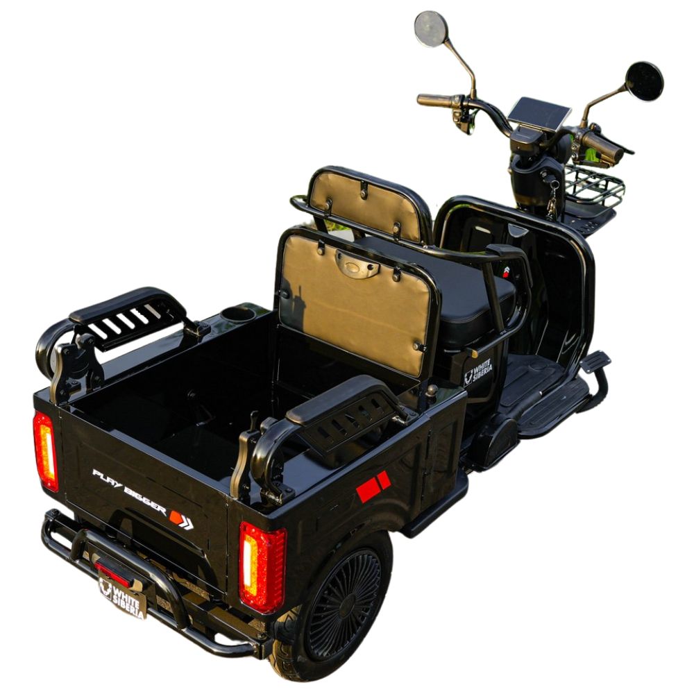 Электроскутер WHITE SIBERIA SIBTRIKE MAX 2000W 2025
