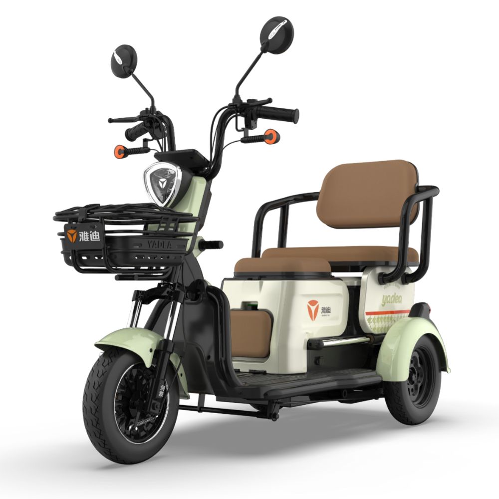 Купить электрический пассажирский трицикл YADEA K2