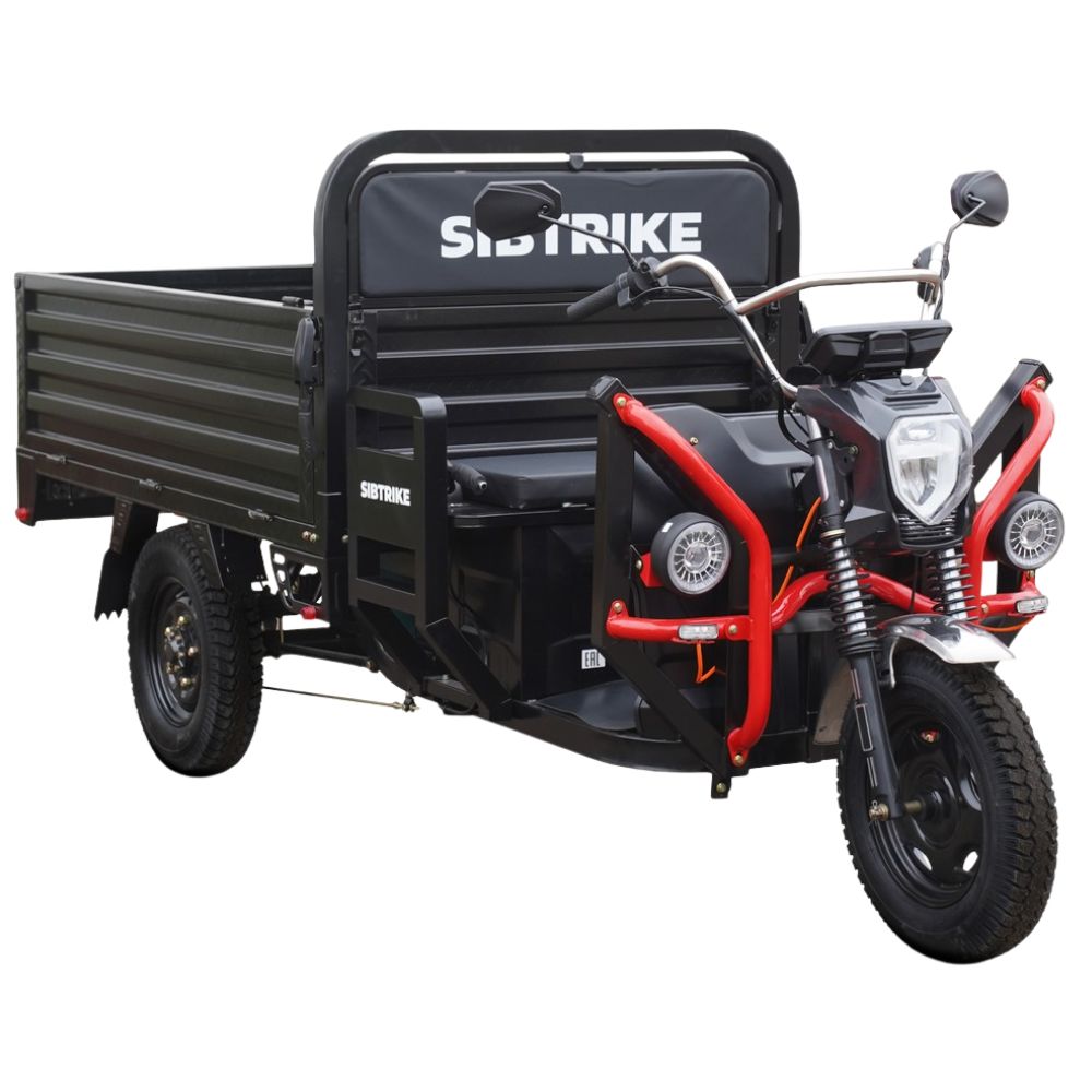 Электротрицикл WHITE SIBERIA SIBTRIKE PRO CARGO 2025