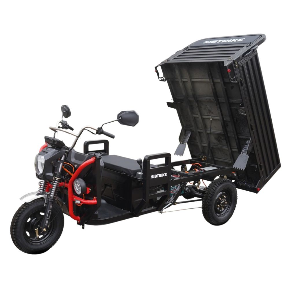 Электротрицикл WHITE SIBERIA SIBTRIKE PRO CARGO 2025