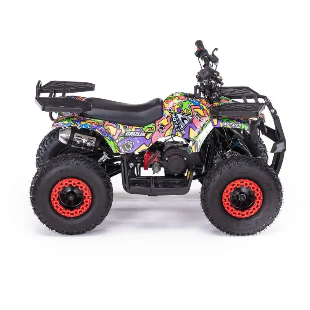 Детский бензиновый квадроцикл MOTAX GRIZLIK MINI ES BW