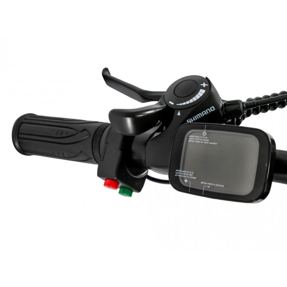 Электровелосипед HIPER KEMONO KUMA BX695 (R26FAT 500W 48V) складной, алюм, 7скор