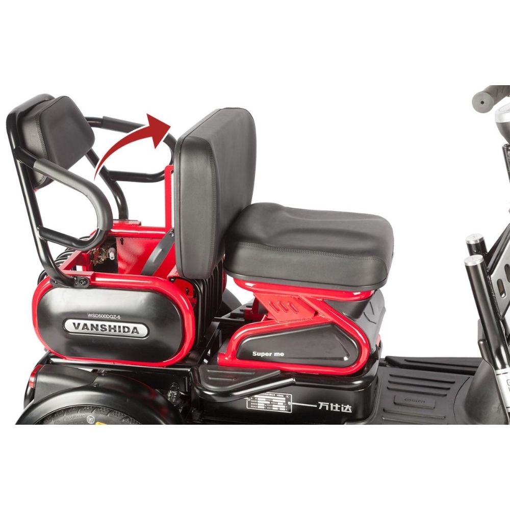 Электротрицикл Wanshida HOT HATCH 60V 650Вт