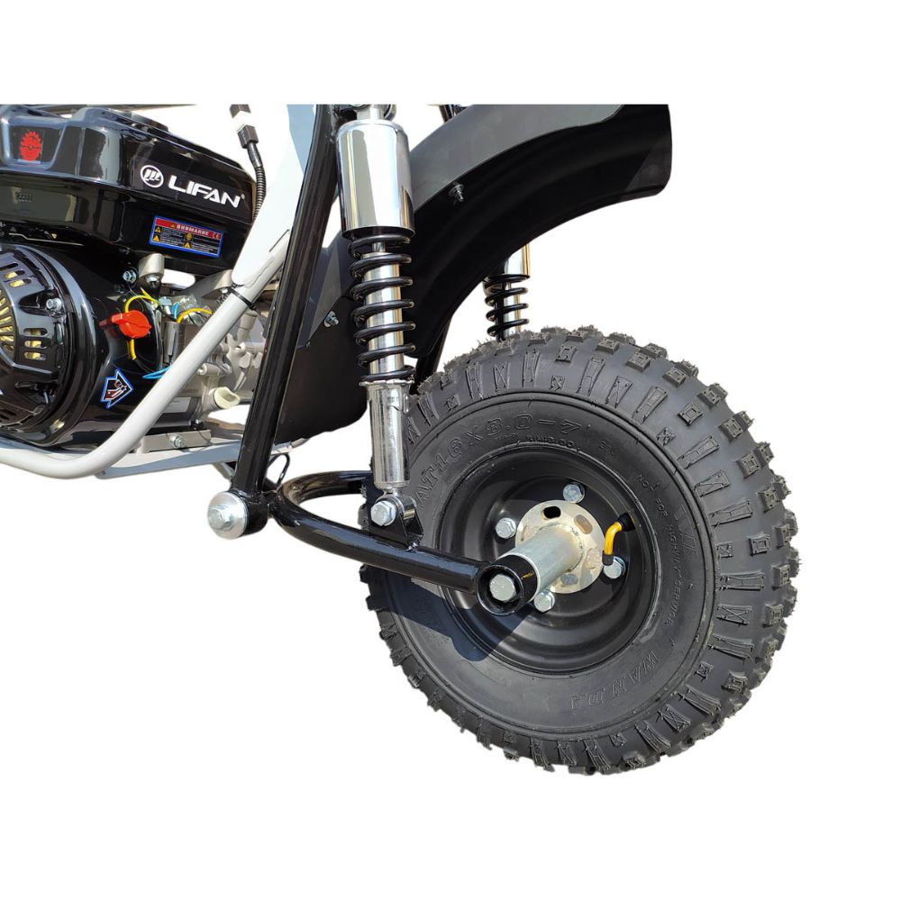 Мотоцикл СКАУТ СПАРК 3 - 7 (передняя и задняя подвеска, 7 л.с. РЕДУКТОР с автоматическим сцеплением)