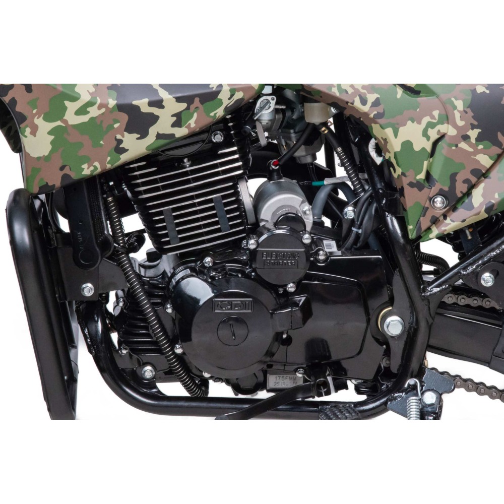 Мотоцикл Кросс Motoland 300 ENDURO MILITARY on road ПТС