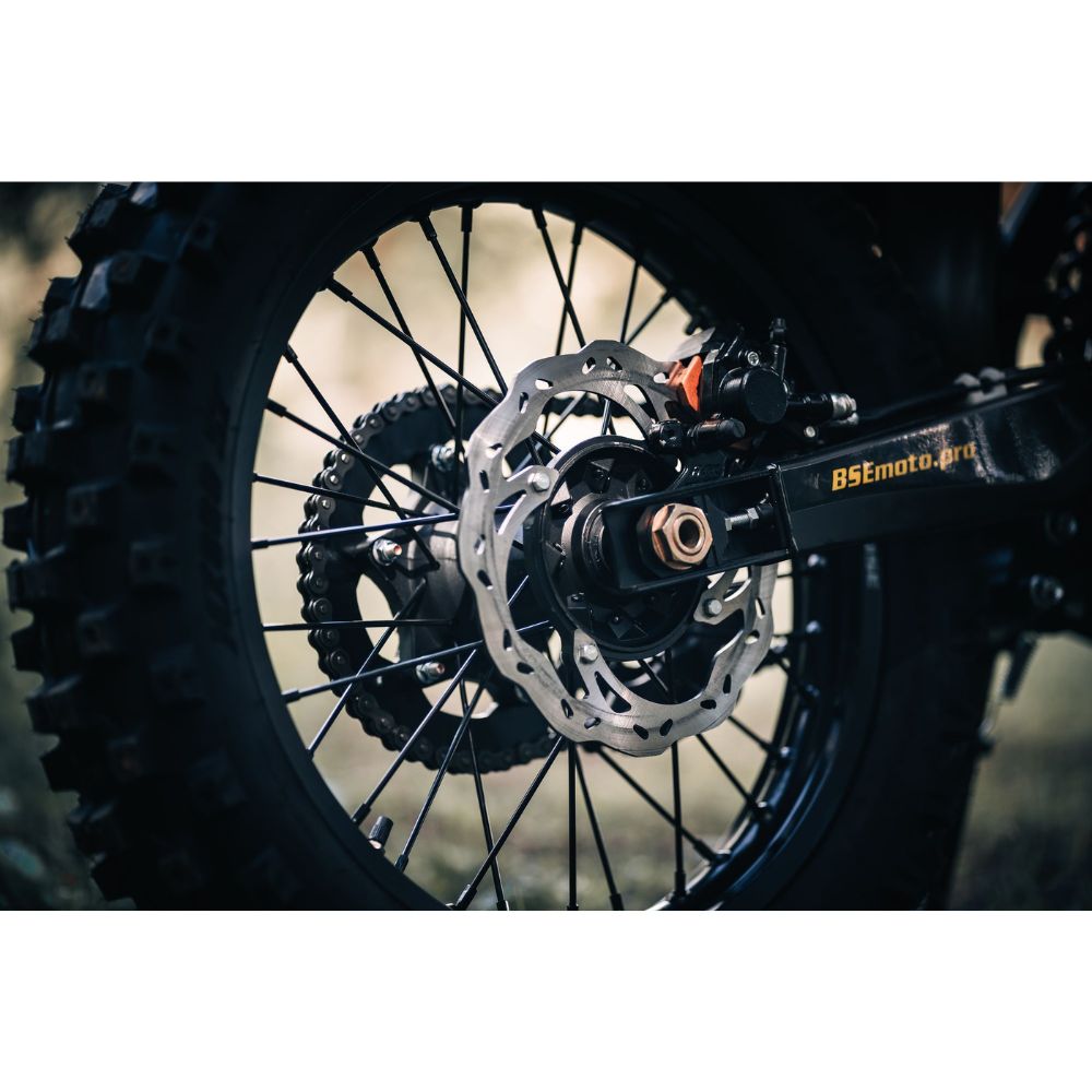 Кроссовый мотоцикл BSE Z9 Yellow Metallic S