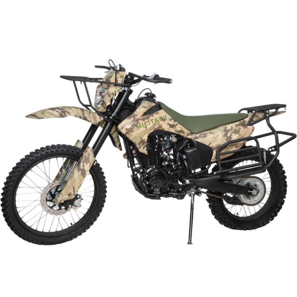 Мотоцикл Кросс Motoland 300 XR300 MILITARY (ПТС)