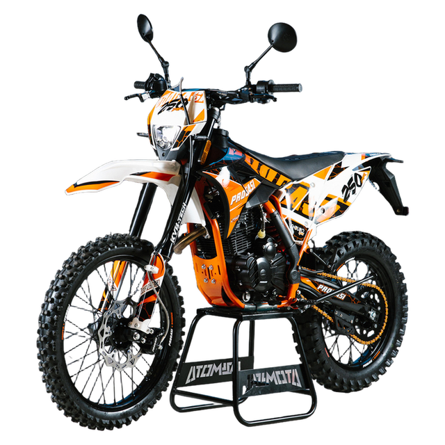 Мотоцикл эндуро PROGASI SUPER MAX 250RR Orange 21/18 с ПТС