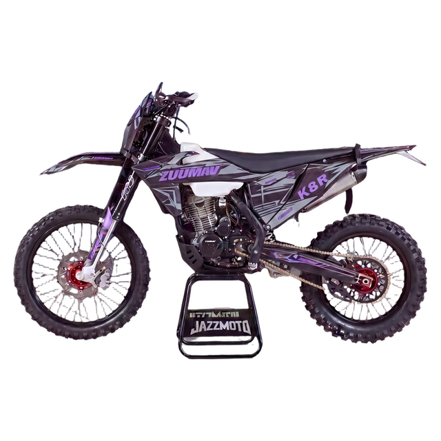 Кроссовый мотоцикл Zuumav K8R YBH300 /фиолетовый 21/18