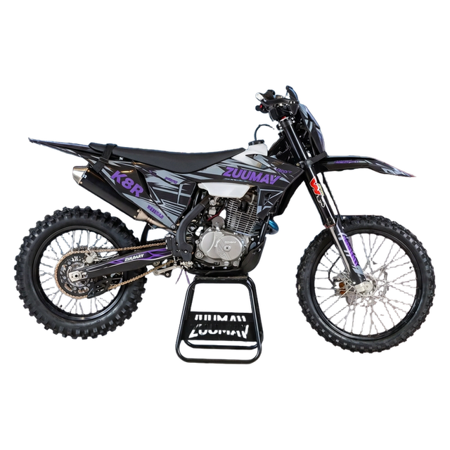 Кроссовый мотоцикл Zuumav K8R YBH300 /фиолетовый 21/18