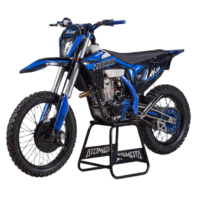 Мотоцикл кроссовый Zuumav K6H (300cc 4v) синий 21/18