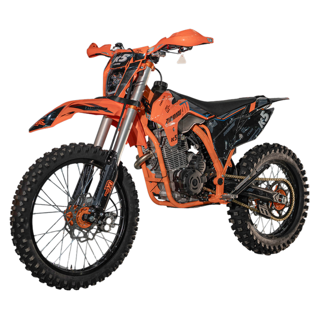 Кроссовый мотоцикл Zuumav K5 CB300F 21/18 оранжевый