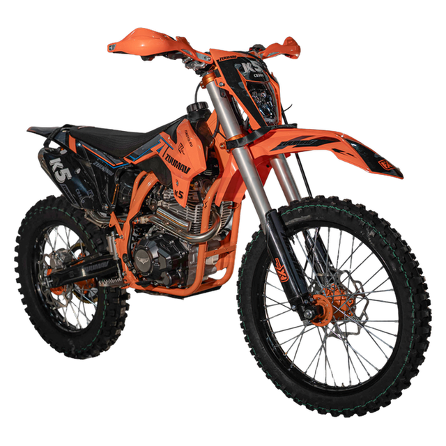 Кроссовый мотоцикл Zuumav K5 CB300F 21/18 оранжевый