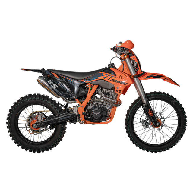 Кроссовый мотоцикл Zuumav K5 CB300F 21/18 оранжевый
