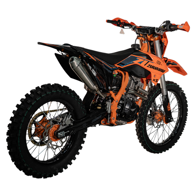 Кроссовый мотоцикл Zuumav K5 CB300F 21/18 оранжевый