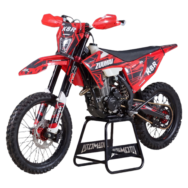 Кроссовый мотоцикл Zuumav K8R YBH300 21/18 красный