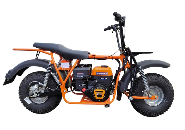 Мотоцикл СПРИНТ 8R-LE-8" на редукторе, колеса 8” (20х7-8’’), LIFAN KP230ER, фара, электростартер