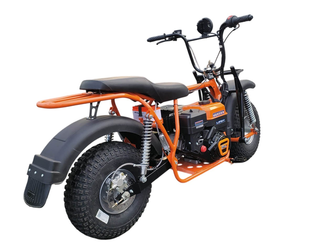 Мотоцикл СПРИНТ 8R-LE-8" на редукторе, колеса 8” (20х7-8’’), LIFAN KP230ER, фара, электростартер
