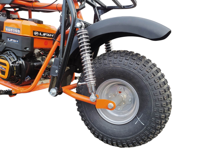 Мотоцикл СПРИНТ 8R-LE-8" на редукторе, колеса 8” (20х7-8’’), LIFAN KP230ER, фара, электростартер