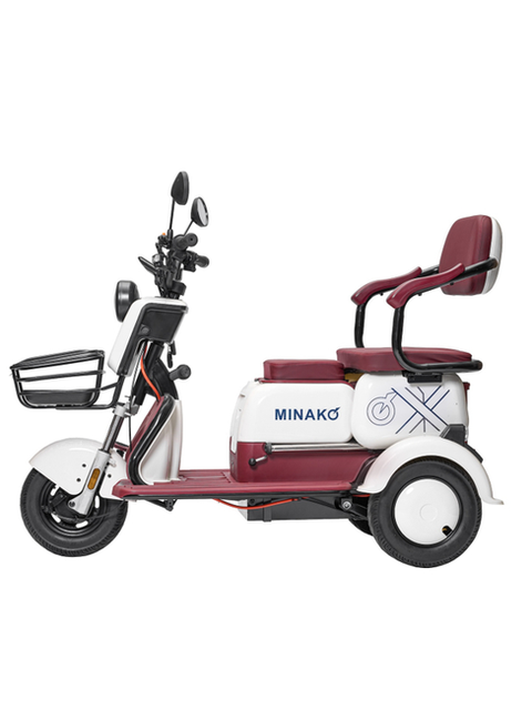 Трицикл Minako Gamma (Li-ion), белый