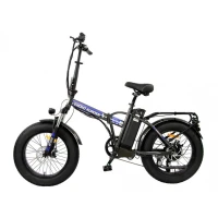 Электровелосипед HIPER KEMONO KUROSAI (R20FAT 500W 48V) складной, 7скор