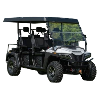 Гольфкар GreenCamel Сонора U15K 4x4 EPS (4+2 seats 15kW) блокировки, ПСМ