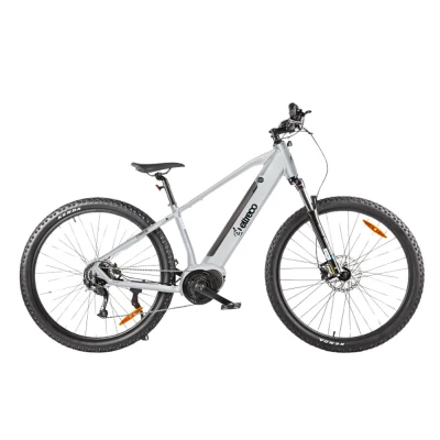 Электровелосипед Eltreco Top серебристый