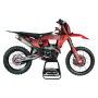 Мотоцикл кроссовый Ajerra SAMURAI K10 NC300 EFI LITE (Инжектор) Red 21/18